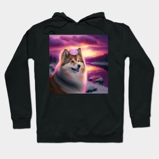 Finnish Lapphund Portrait Hoodie